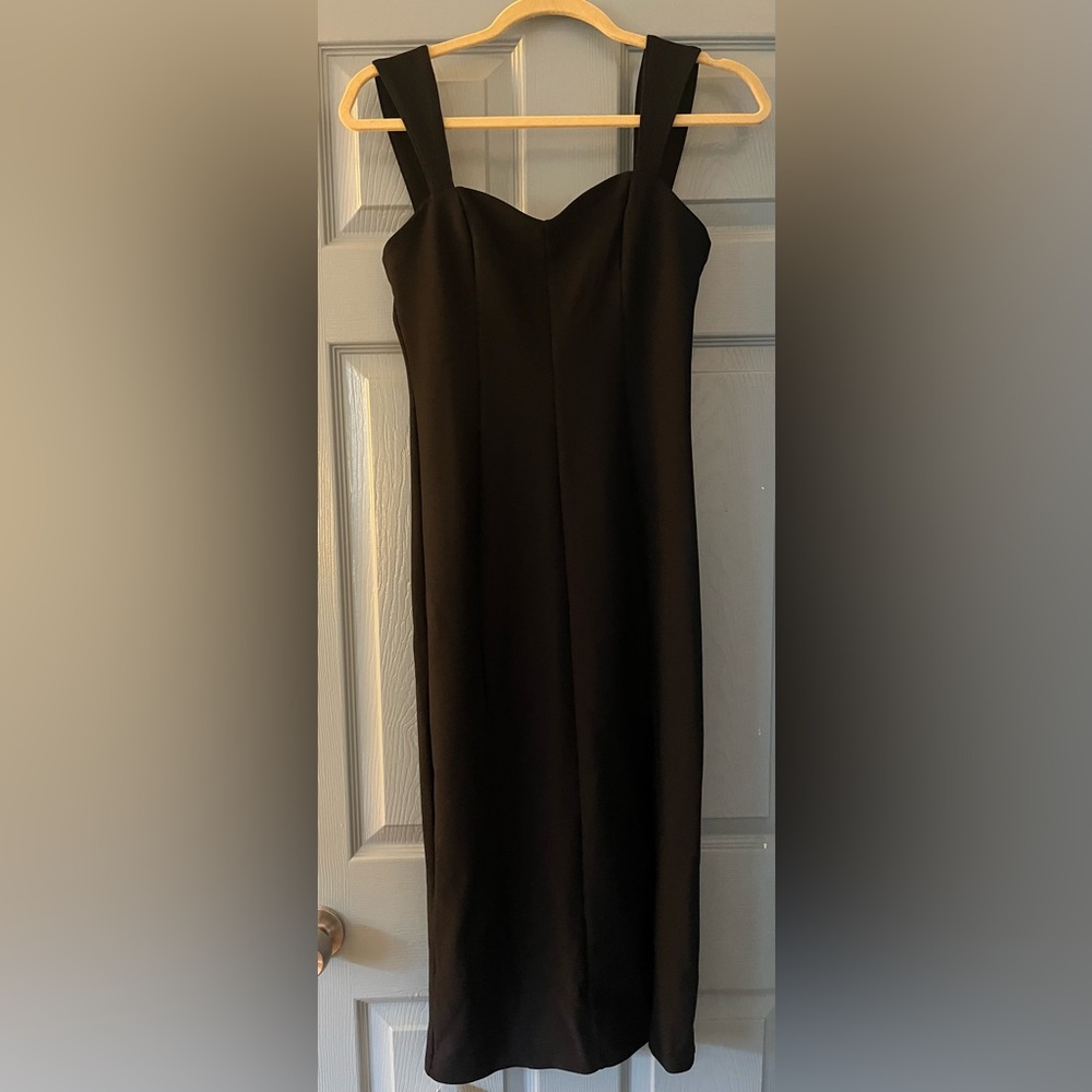 Abercrombie & Fitch Black Sweetheart Sheath Cocktail Dress